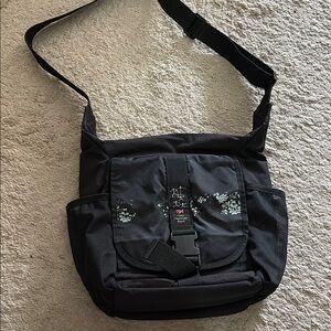 Stylish Black Mesenger Bag